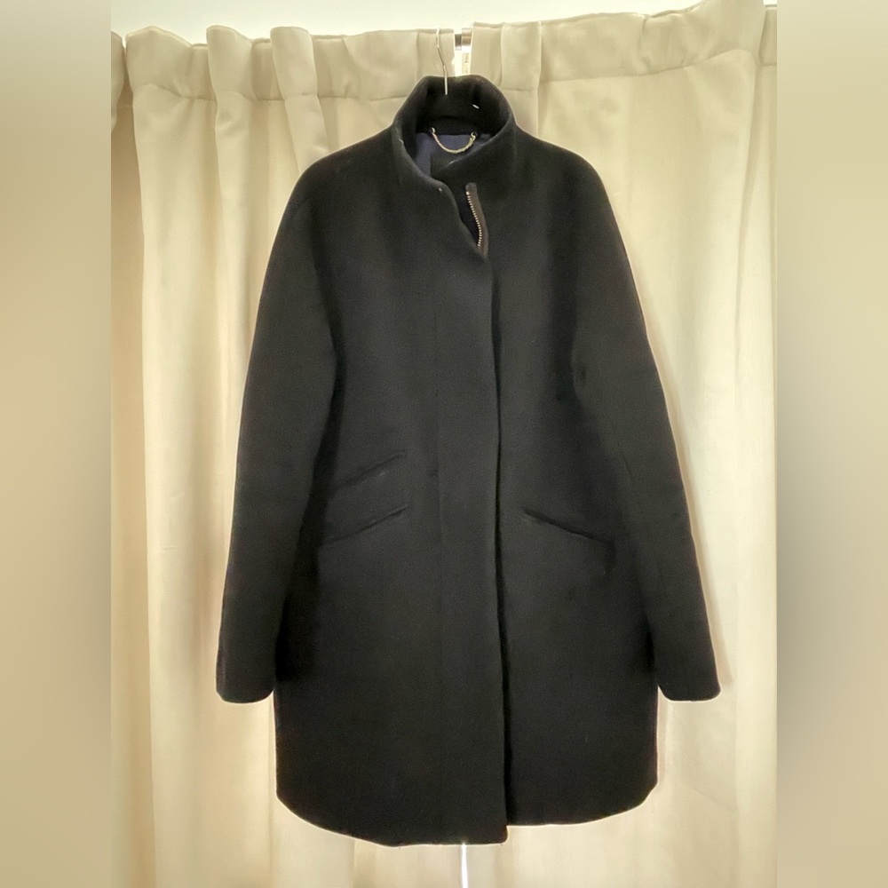 J. Crew Black Coat